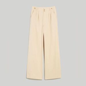 Madewell Harlow Wide-Leg Pant Size 0 New NWT Khaki Trousers High Rise